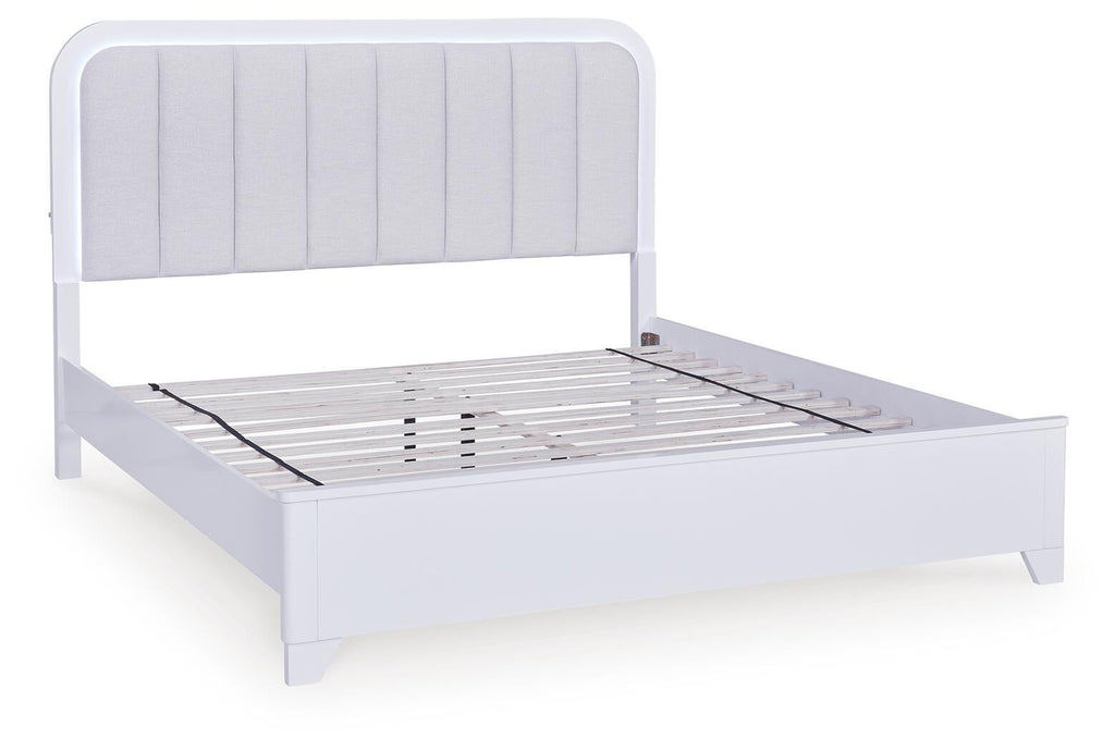 Jarlee Upholstered Panel Bed