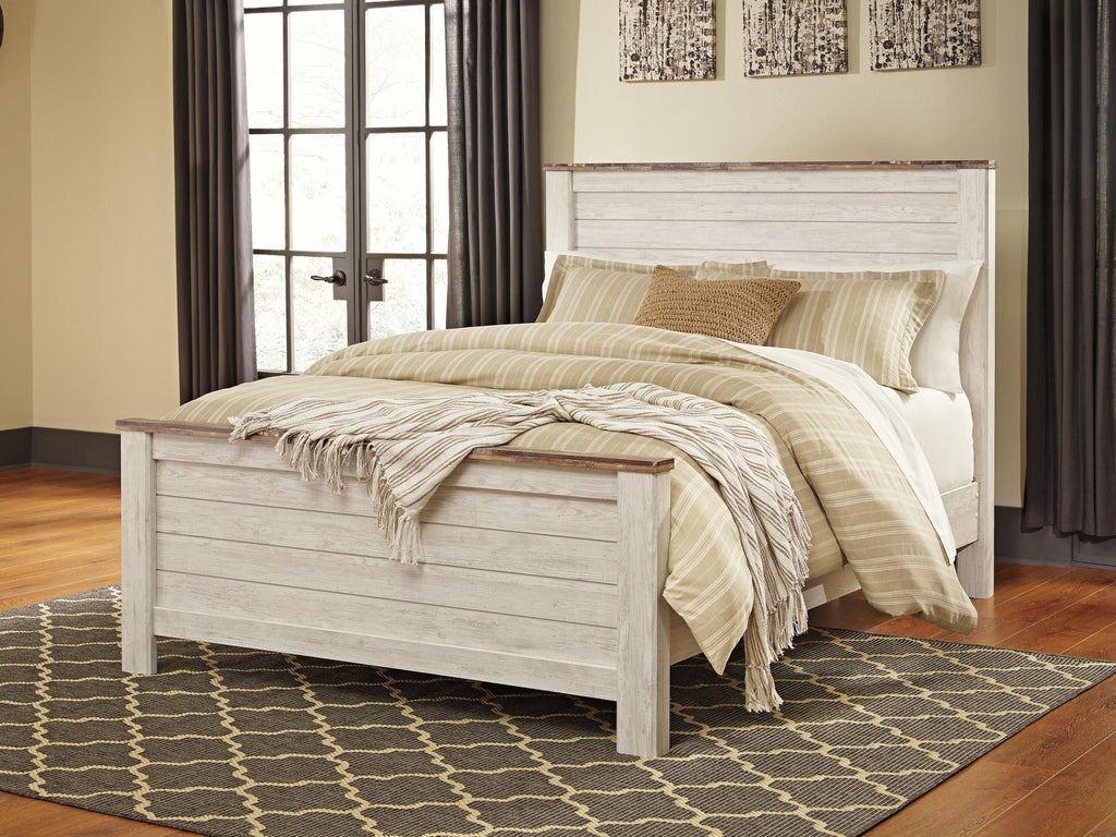 Willowton Panel Bed