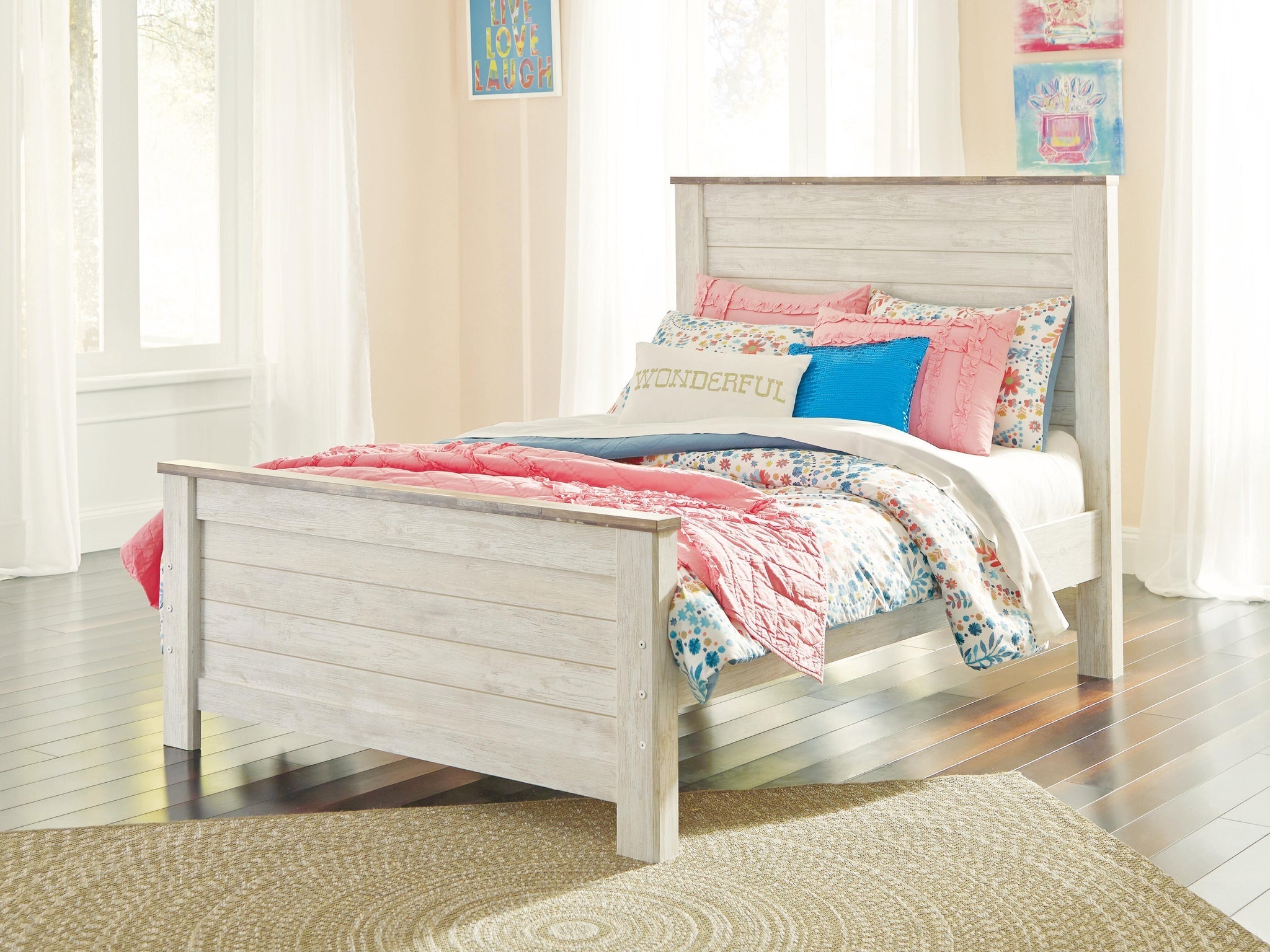Willowton Panel Bed
