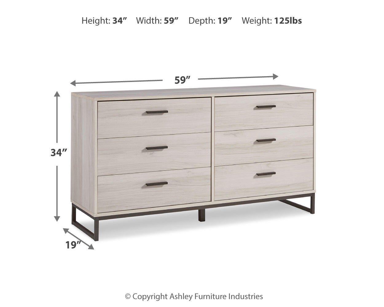 Socalle Dresser (Two-Tone)