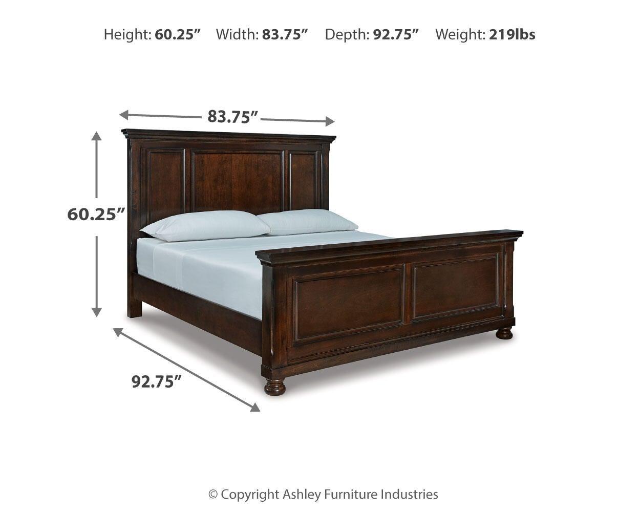 Porter Panel Bed