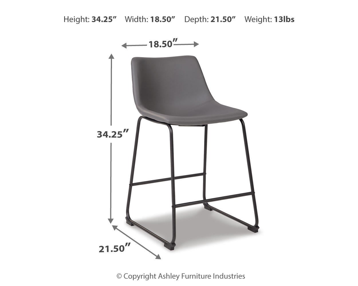 Centiar Counter Height Bar Stool
