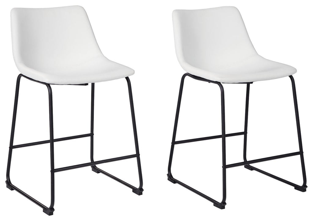 Centiar Pub Height Bar Stool (Black/Gray)
