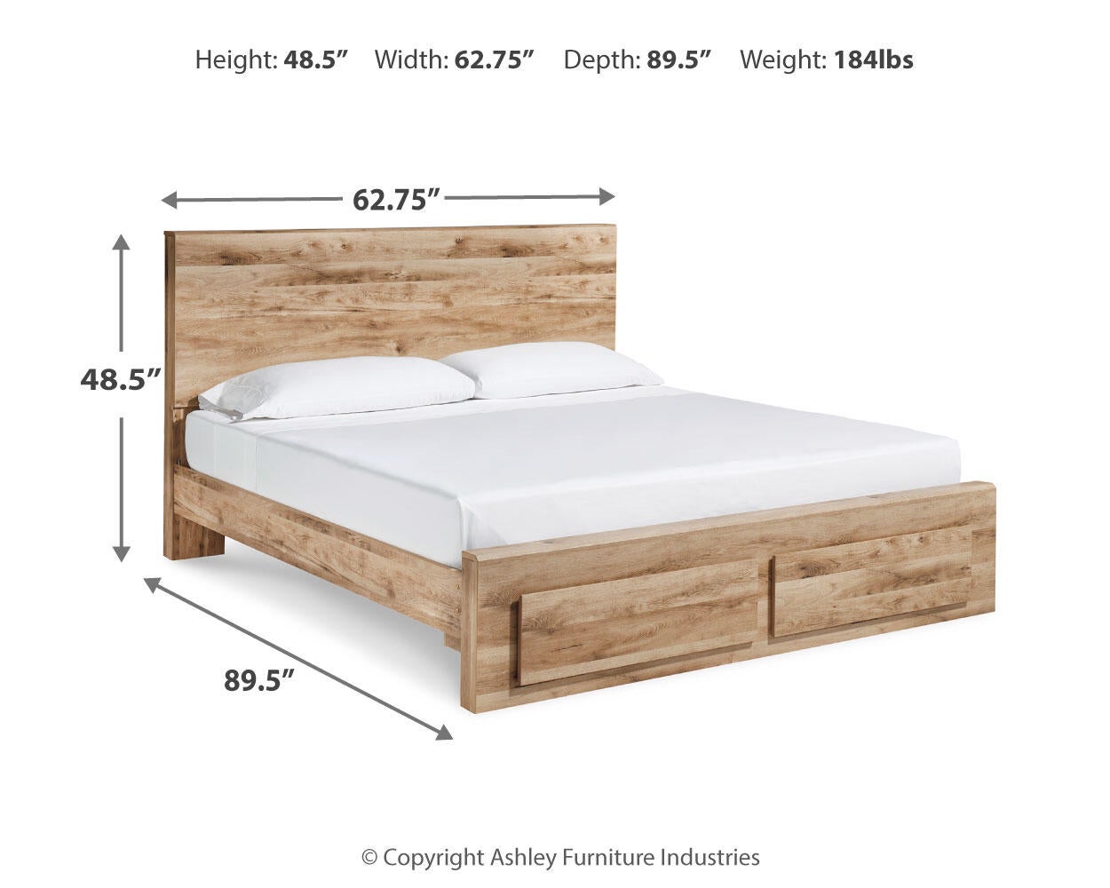 Hyanna Panel Storage Bed