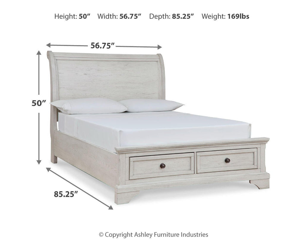 Robbinsdale Sleigh Storage Bed