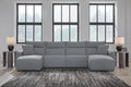 Modmax II 4-Piece Reclining Sectional with Double Chaise
