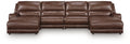 DeepWakes 4-Piece Power Reclining Sectional with Chaise