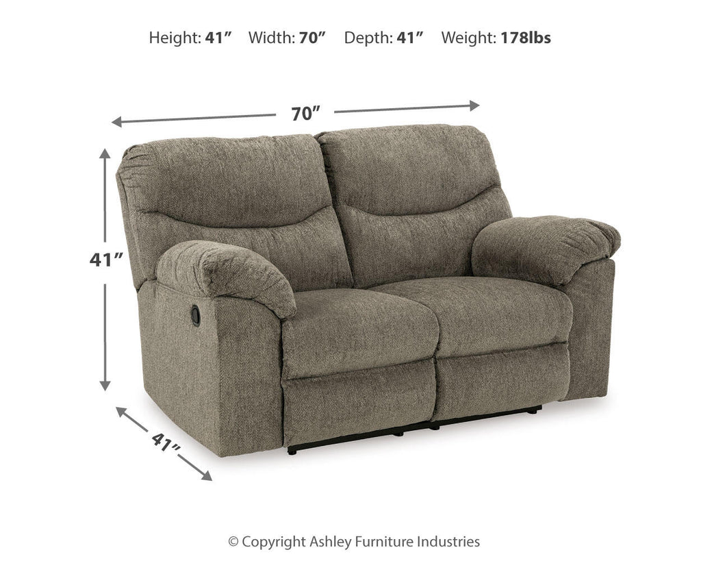 Alphons Reclining Loveseat