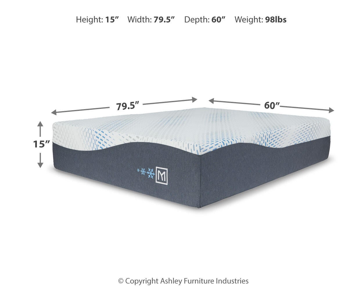 Millennium Luxury Plush Gel Latex Hybrid Mattress