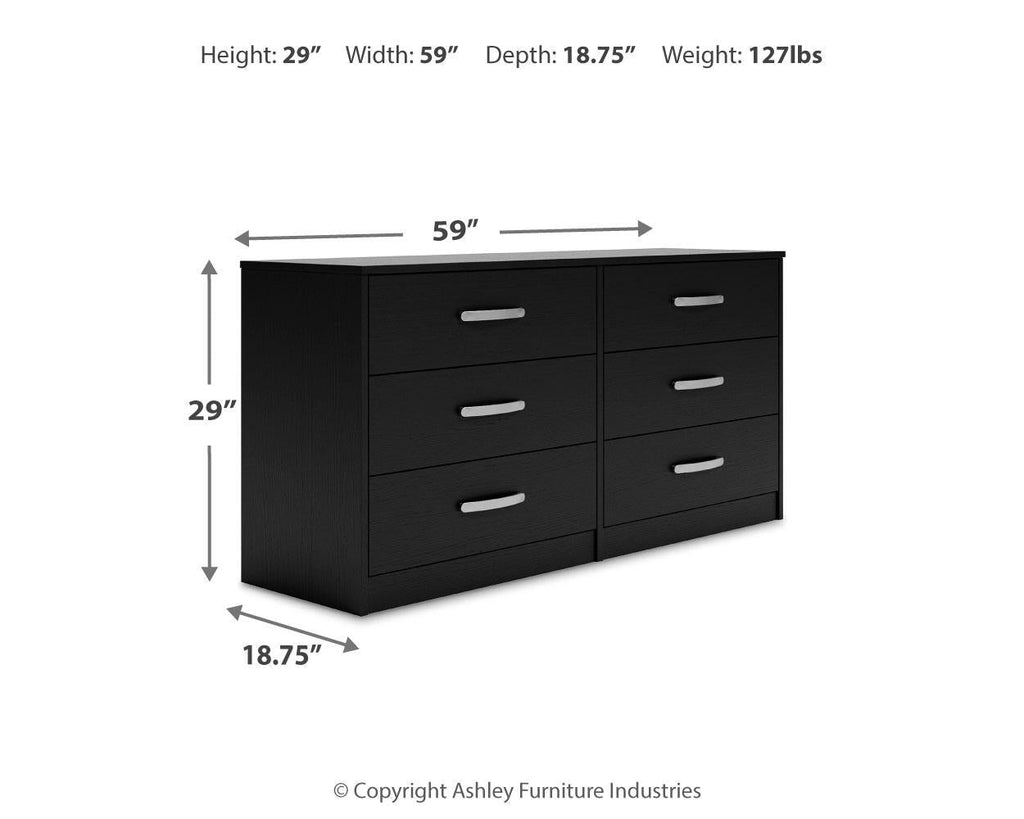 Finch 6 Drawer Dresser
