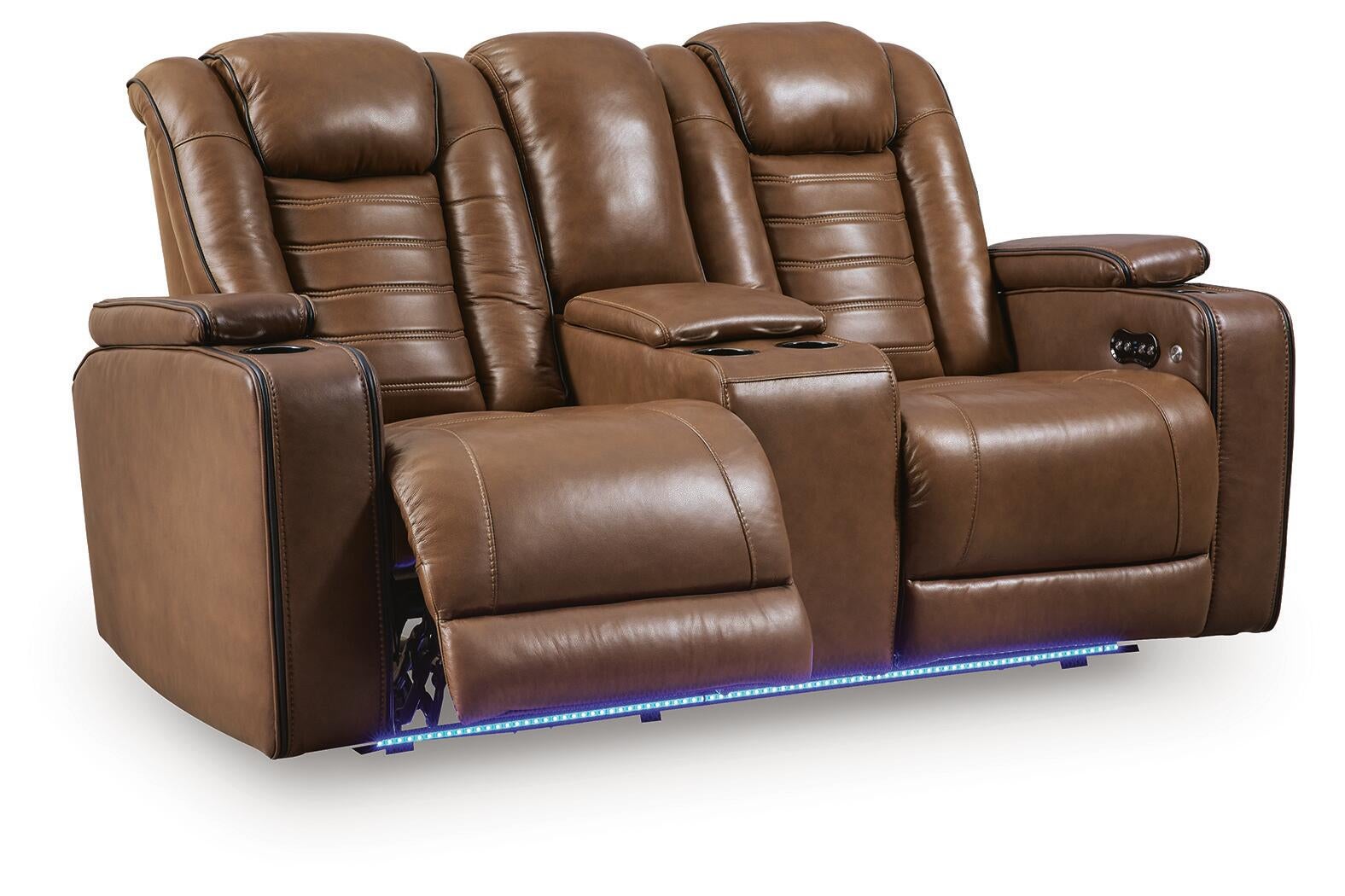 Gruaro Power Reclining Loveseat with Console