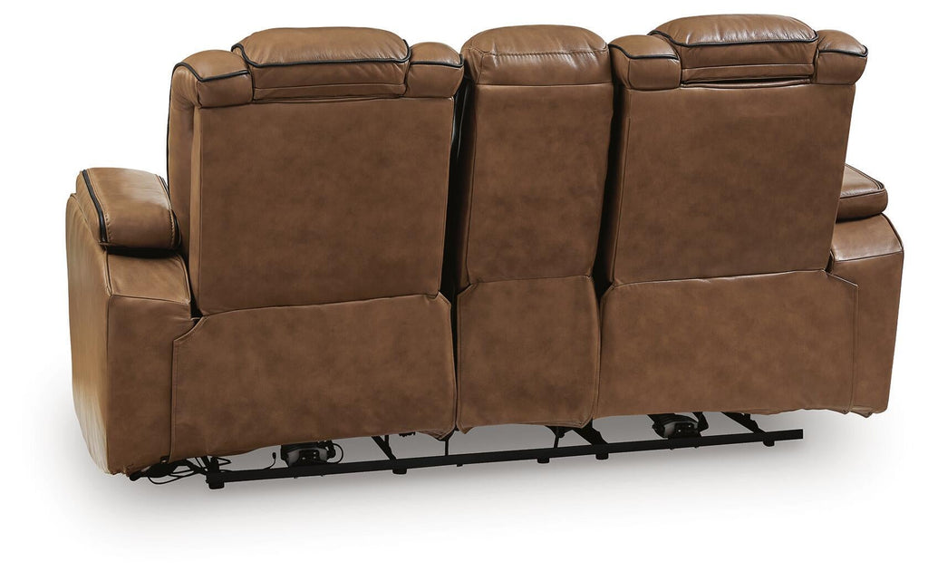 Gruaro Power Reclining Loveseat with Console