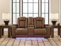 Gruaro Power Reclining Loveseat with Console