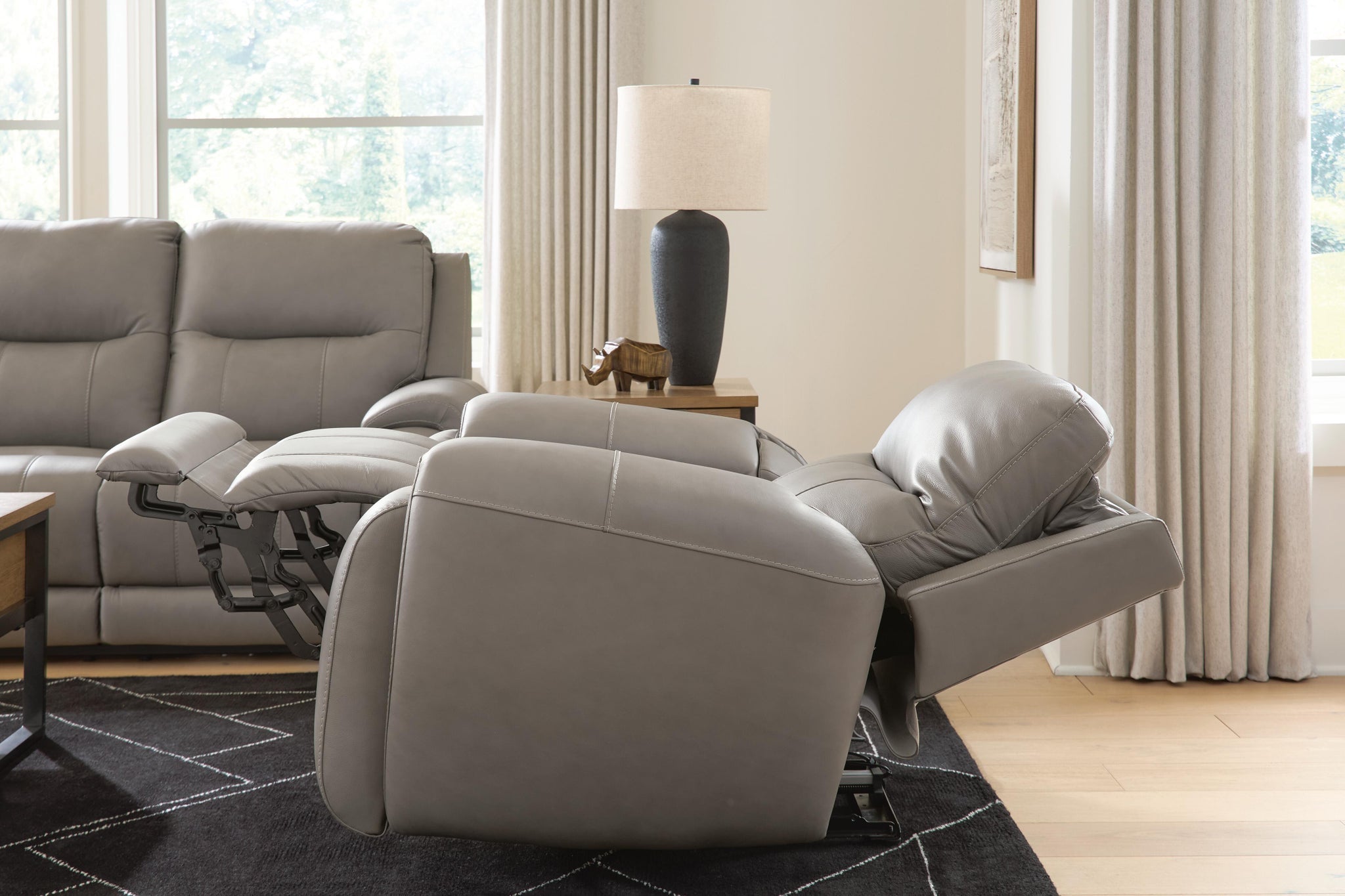 Real Moments Power Reclining Loveseat with Audio Seating