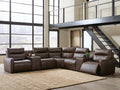 ModZ 7-Piece Power Reclining Sectional with Audio Consoles